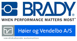 Produktbillede fra virksomheden Selskabet af 28. maj 2015 A/S under konkurs - Brady A/S, indgår samarbejde med Høier og Vendelbo A/S